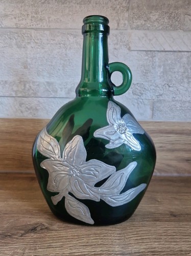Vintage green glass - vintage,