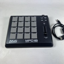 AKAI MPD18 Usb midi controller with power cable