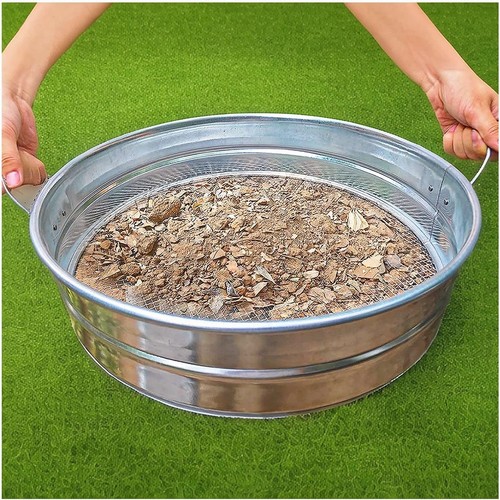 Extra large soil sifter - 19'',