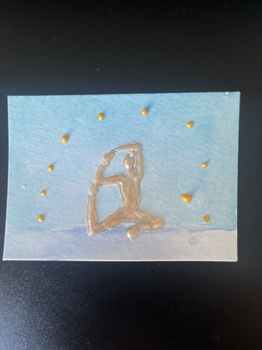 Original yoga aceo king - original,