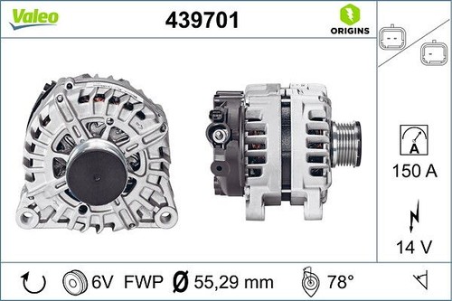 Valeo 439701 alternator - valeo,