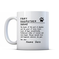 Personalised Fairy Dog Mother