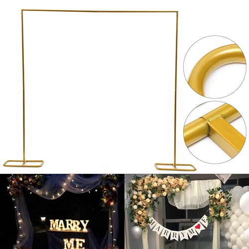 Metal wedding arch - frame, gold