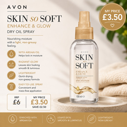 Avon skin soft enhance - avon, &