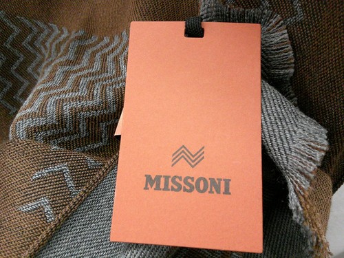 Missoni scarf brown mixed - scarf,