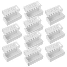  10 Pcs Cake Packaging Dessert Box Baked Goods Boxes Cookie with Clear Window