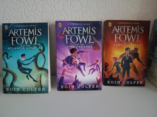 Artemis fowl books - artemis,
