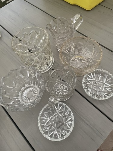 Various crystal glass - crystal, items