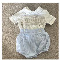 Smocked piece outfit - 2,