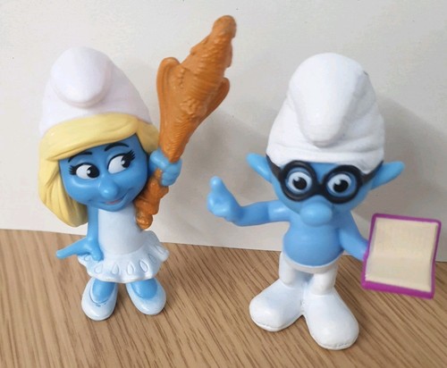 Smurf figures brainy - x, +