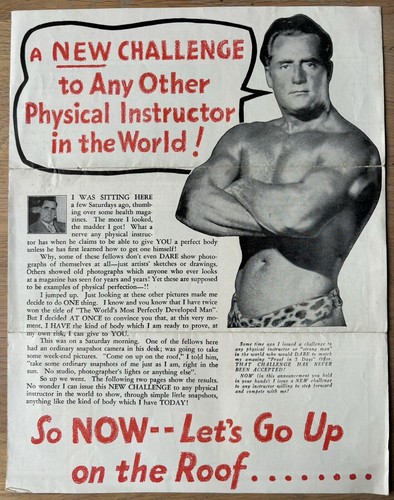 Vintage charles atlas - vintage,
