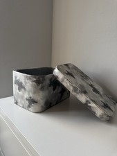 Grey Box for Stuff Beauty Storage Box Makeup Organizer