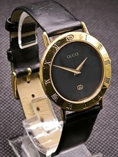 Gucci 3000M Gold Plated Watch