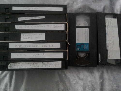 Used video tapes various - 10, tv
