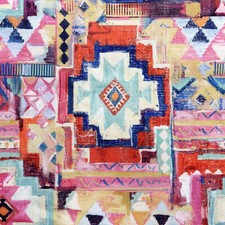 Cotton Canvas Fabric - Coral