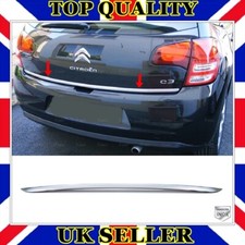 Chrome Rear Trunk Tailgate