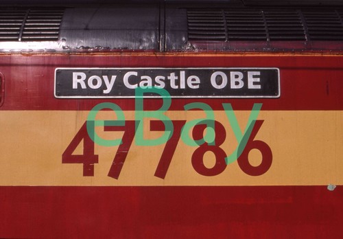 35mm railway slide 47786 roy - railway,