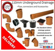 Underground Drainage 110mm PVC