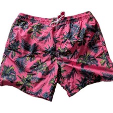 Pink Swimming Trunks Mens Swim