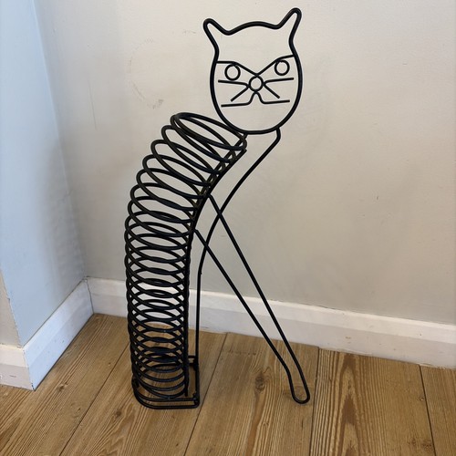 Vintage black metal wire - vintage,