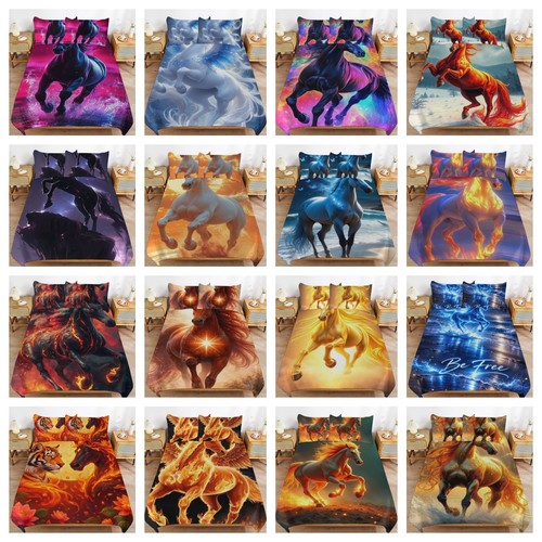 Horse animal duvet - animal, cover