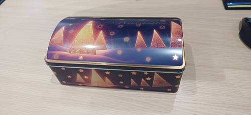 Vintage german cookie tin - cookie,