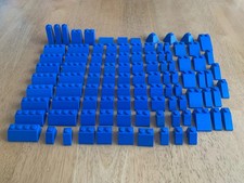 Lego 100X Blue Slope Bricks