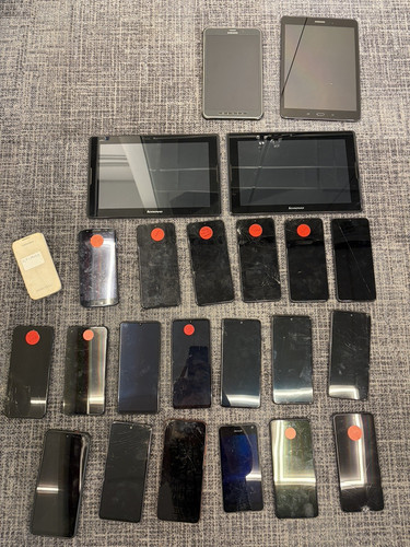 Joblot 24x android devices - of,