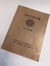 Jaguar E Type Maintenance And Service Book 1961 - Deagostini Model Space Edition