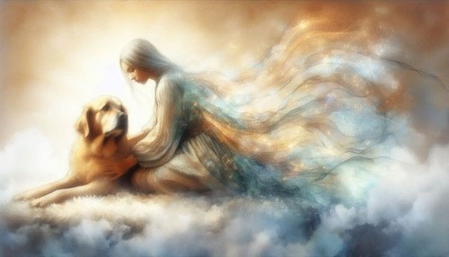 Golden labrador cross - golden, (88)