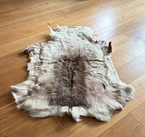 Natural hide reindeer skin - reindeer,