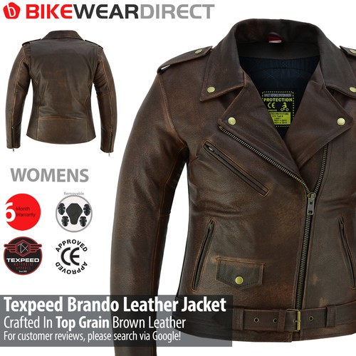 Womens leather brando - leather,
