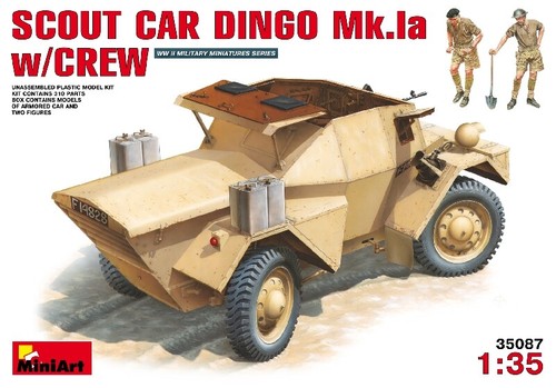 Scout car dingo crew - mk, w/
