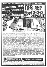 1965 Advert for H & G Supplies