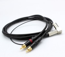 Van Damme 90 Degree Din To RCA Tonearm Cable 1.5m Interconnect