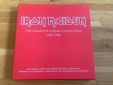 Iron Maiden VINYL 8x LP BOX