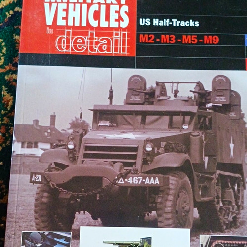 Detail half tracks m2 - in, detail: