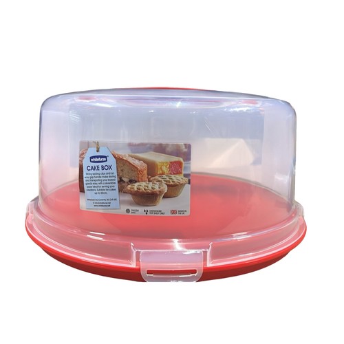 Whitefurze round cake box - round,