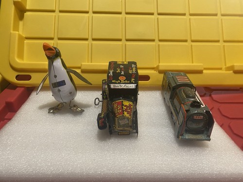 Vintage wind toy lot tin - wind,