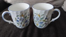 MINTON HADDON HALL BLUE FLUTED