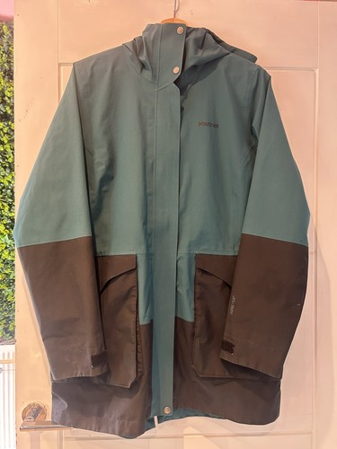 Marmot gore tex green jacket - green,