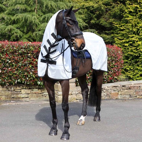 Masta ride fly rug - fly, silver