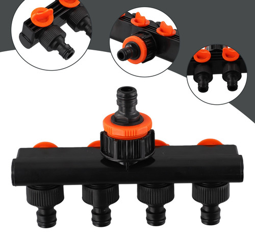 Hoze lock way tap - 4, multi