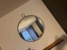 Dunelm Round Silver Mirror