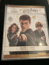 Harry Potter Panini Trading Card Collectors album with 60 Stickers