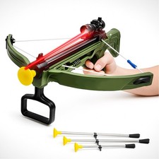 Kids Crossbow Set With Arrows Target Toy Archery Play Cross Bow Shot Hunting Gun