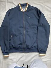 Lambretta Vintage  Monkey Jacket Size XL rare Orange White and Green Cuff/collar