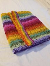 Handmade Crochet Granny Stripe