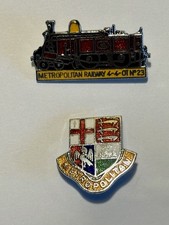 2 Vintage Metropolitan Railway