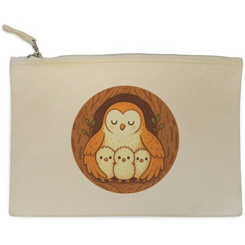 Mother barn owl - 'mother, &